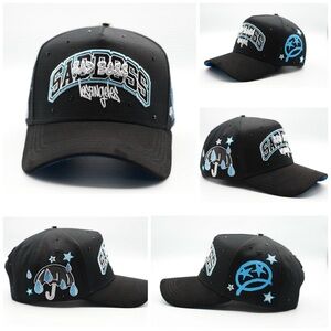Black and Blue SnapBack sad boss